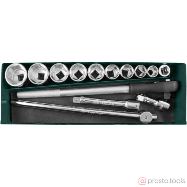 Изображение Набор головок 3/4" 22-50 мм 15 пред. S04H6315SA //JONNESWAY