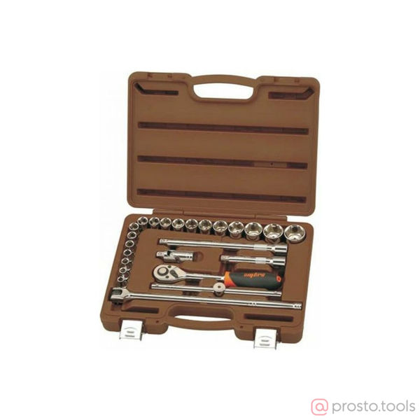 Изображение Набор головок 1/2" 8-32 мм 6 гр. 24 пред. 911224 //OMBRA