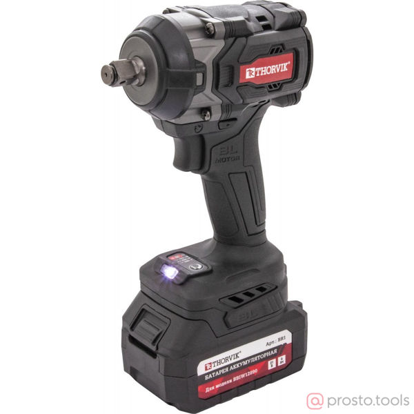 Изображение Гайковерт акк. ударный 1/2" 890Нм 21В BBIW12890 //THORVIK