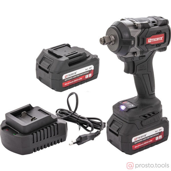 Изображение Гайковерт акк. ударный 1/2" 890Нм 21В BBIW12890 //THORVIK