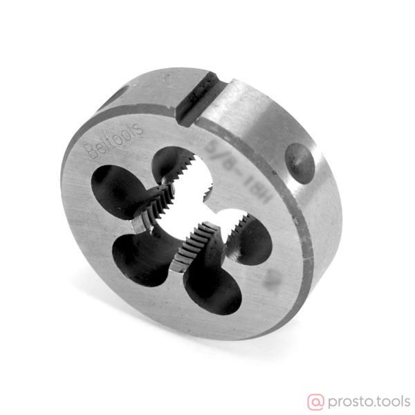 Изображение Плашка дюймовая UNF 3/4" 16H 60 гр. dнар.резьбы=19,05 D=45 мм //Beltools
