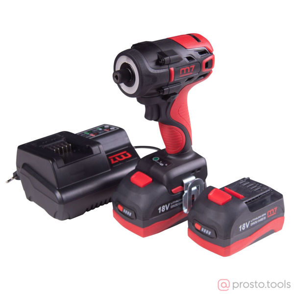 Изображение Винтоверт акк. 203Нм 18В DS-201A 2х5,0Ач //MIGHTY SEVEN