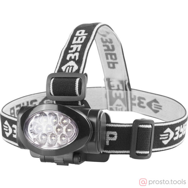 Изображение Фонарь "МАСТЕР" налобный светодиодный, 10Ultra LED ЗУБР