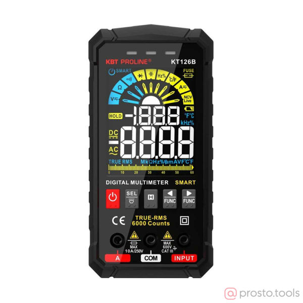 Изображение Мультиметр KT 126В SMART PROLINE //КВТ