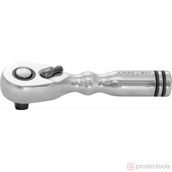 Изображение Трещотка 1/4" 90 мм 48 зубцов R3802 укороченная //JONNESWAY