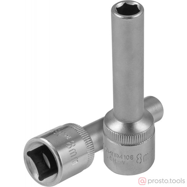 Изображение Головка торц. 1/2" 8мм 6-гран. глубокая S04HD4108 //JONNESWAY