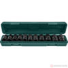 Изображение Набор головок ударных 1/2" 10-24 мм 6 гр. 11 пред. S03A4111S //JONNESWAY