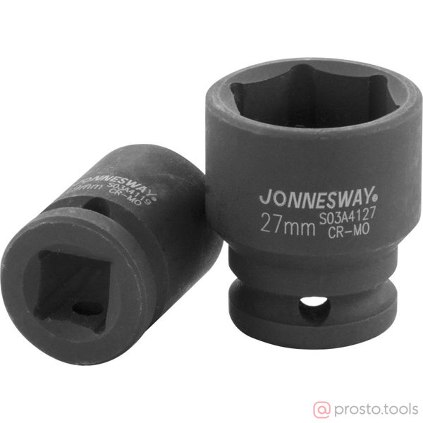 Изображение Головка ударная 1/2" 21мм 6-гран. S03A4121 //JONNESWAY