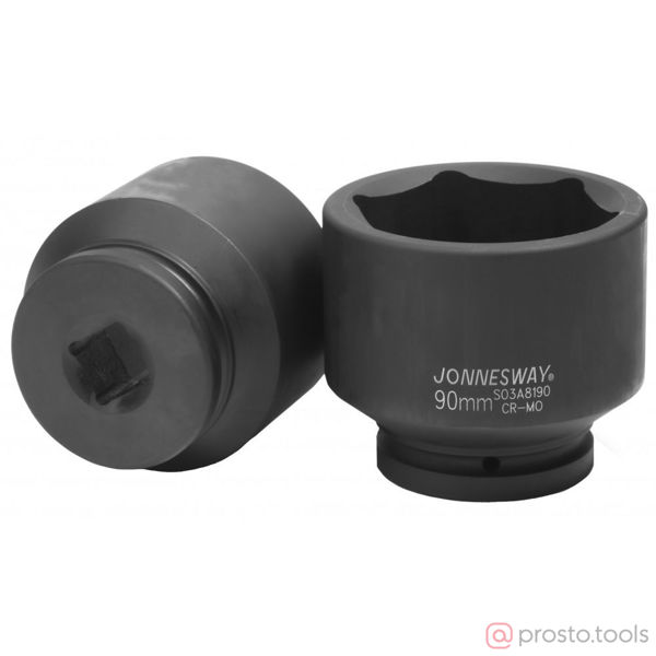 Изображение Головка ударная 1" 90мм S03A8190 //JONNESWAY