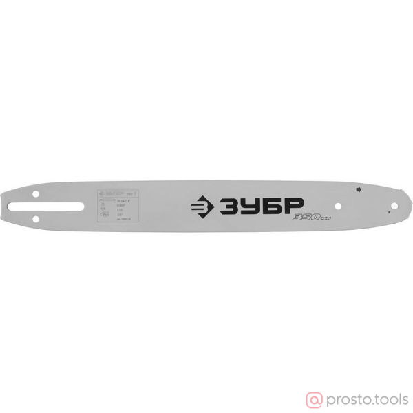 Изображение Шина направляющая 14" 3/8"х1,3 тип 1, (35 см) //ЗУБР