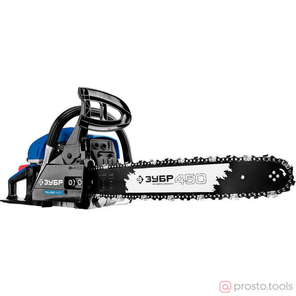 Изображение Бензопила ПБЦ-560 45ДП 18"/45 см 2,4/3,3 л.с (0,325"/1,5/72) //ЗУБР