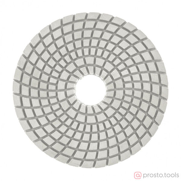Изображение Круг шлиф. гибкий алм. 100мм Р400 Velcro мокрое шлифование, 5шт. //MATRIX