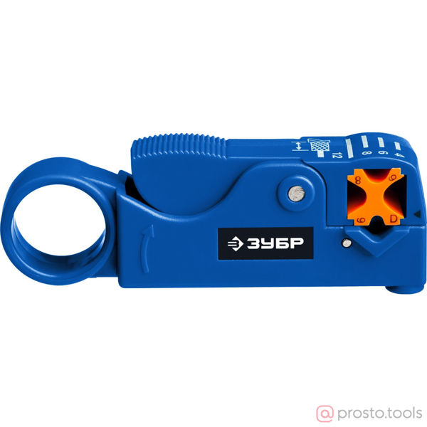 Изображение Стриппер COAX-3 для коаксиальных кабелей, RG58/RG59/RG6 //ЗУБР