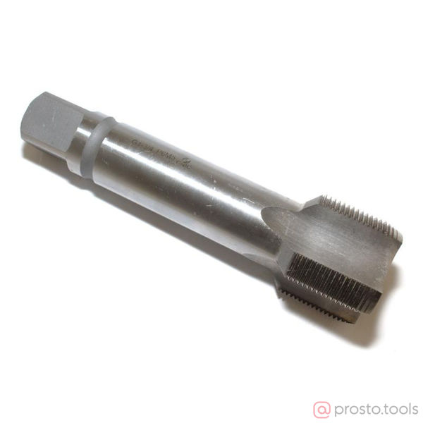 Изображение Метчик G 1 1/2" Р6АМ5 трубный цилиндрический, м/р. (11 ниток/дюйм) ГОСТ 3266 "CNIC" (шт)