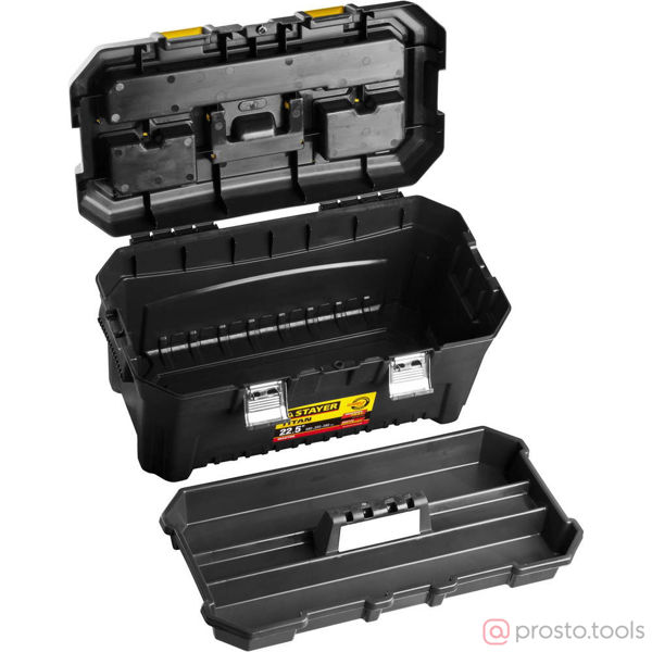 Изображение Ящик инструм. 22" 580х320х280 мм пластиковый MASTER STAYER
