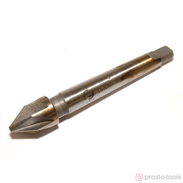Изображение Зенковка коническая к/х 25* 60" Z=6 КМ2 Р6АМ5 CNIC