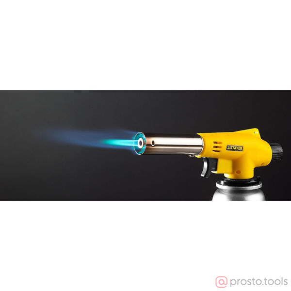 Изображение Горелка газовая на баллон "MaxTerm" "MASTER" с пьезоподжигом, регулировка пламени //STAYER