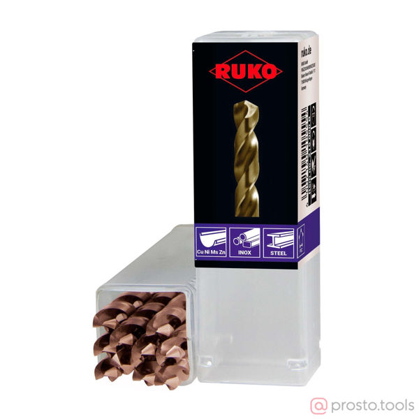 Изображение Сверло ц/х 6,8х69х109 HSSE-Co5 DIN338 VA h8 5xD 130° //RUKO