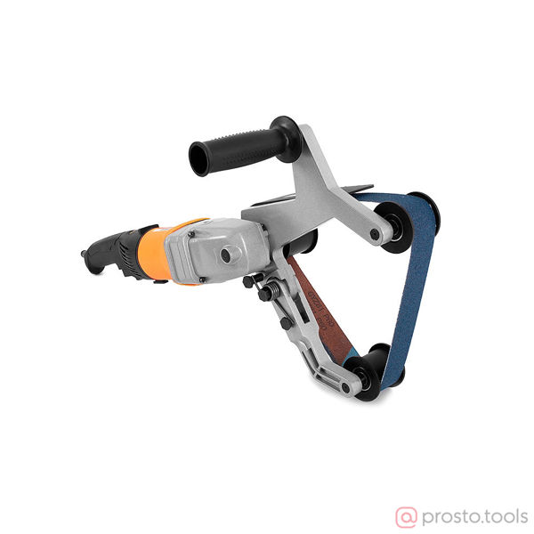 Изображение Шлифмашина ленточная трёхроликовая M3016 800Вт  2,4-9,1м/с  40х760мм //MESSER