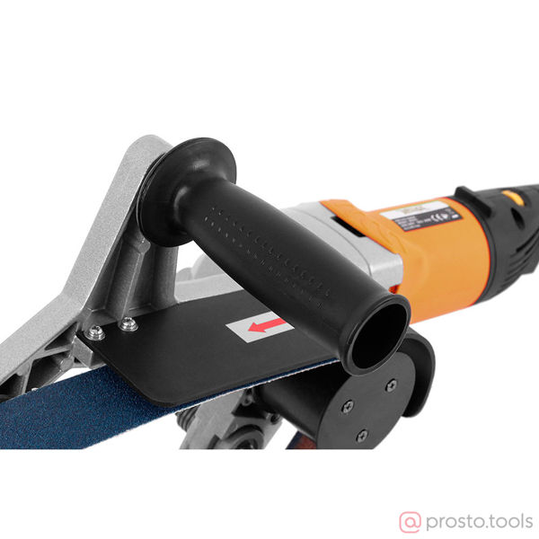 Изображение Шлифмашина ленточная трёхроликовая M3016 800Вт  2,4-9,1м/с  40х760мм //MESSER