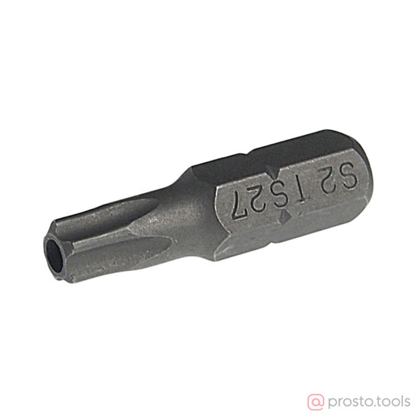 Изображение Вставка торцевая 1/4", TORX, ТS27, L = 25 мм, с отверстием //JTC
