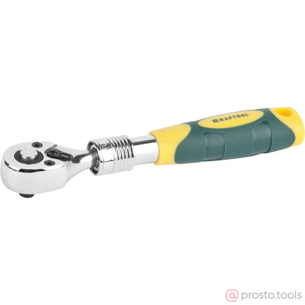 Изображение Трещотка 1/4" "PRO", телескопическая, Сr-V сталь, 72 зубца