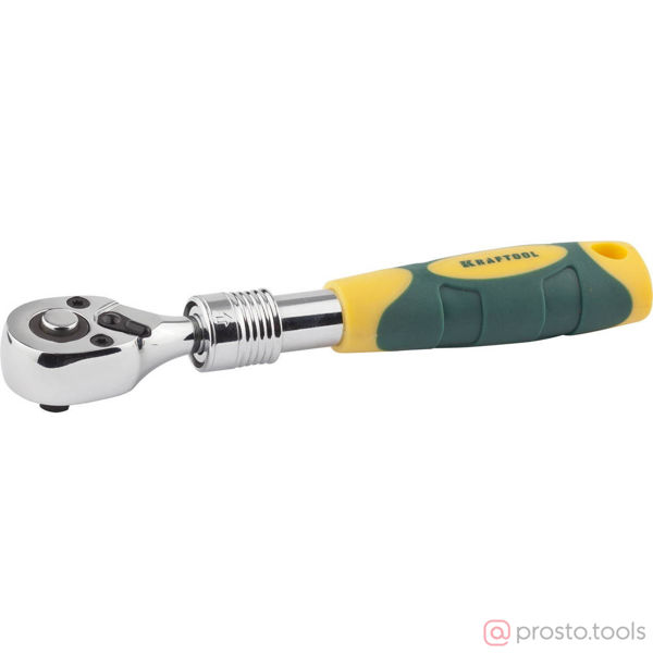 Изображение Трещотка 1/4" "PRO", телескопическая, Сr-V сталь, 72 зубца
