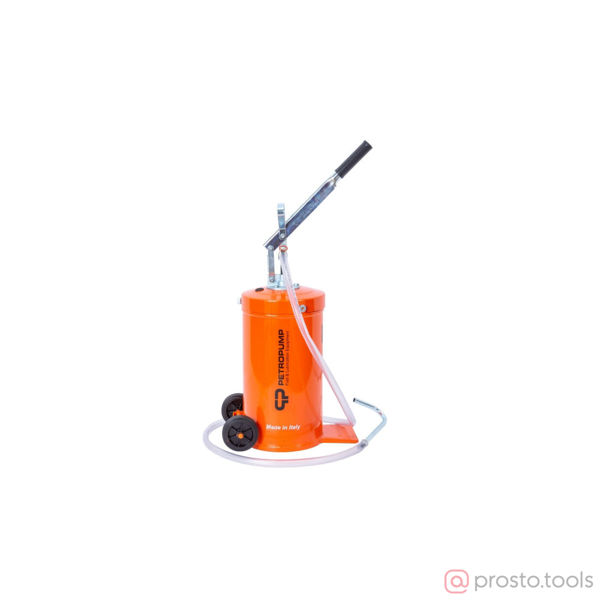 Изображение Нагнетатель масла ручной 18 л, 90 мл/ход, передвижной //Petropump