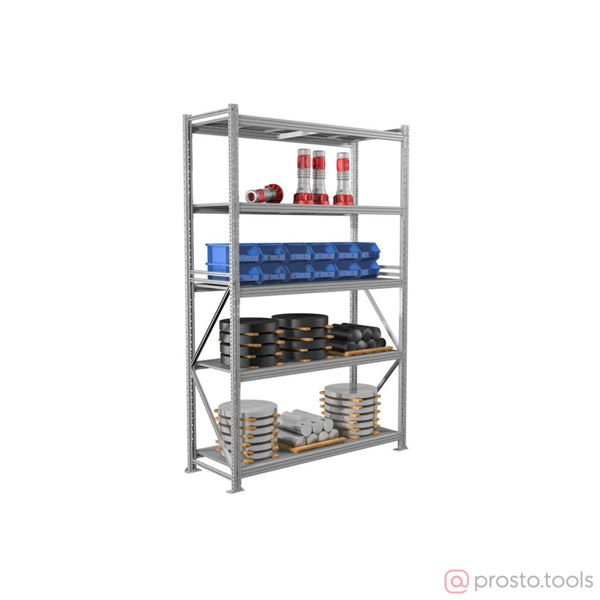 Изображение Стеллаж метал. MS Pro 300/150x80/5//Практик