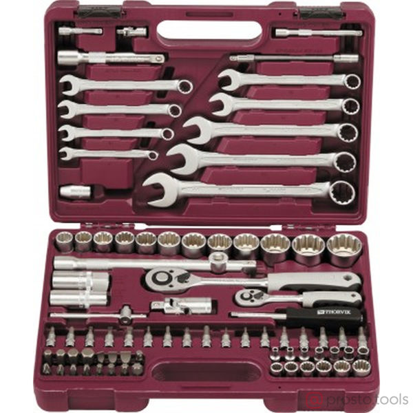 Изображение Набор инструмента 82 пр. 1/4", 1/2" UTS0082MP //THORVIK