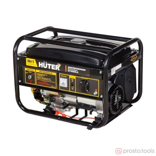 Изображение Генератор бенз. 3/3,3кВт DY4000LX //HUTER