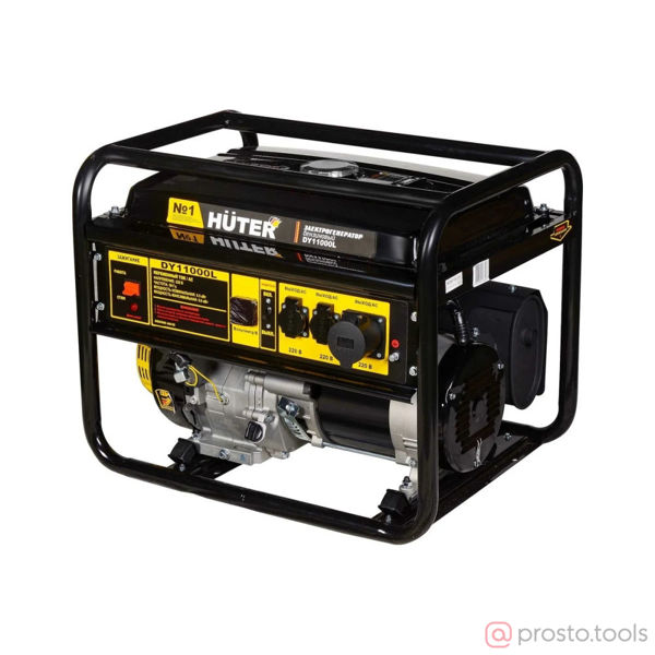 Изображение Генератор бенз. 8,5/9кВт DY11000L //HUTER