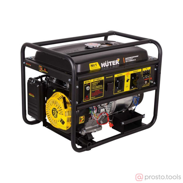 Изображение Генератор бенз. 8,5/9кВт DY11000LX-3 //HUTER