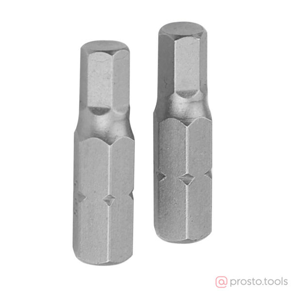 Изображение Вставка торцевая 1/4", HEX, 5 мм, L = 25 мм, 2шт. //TOLSEN
