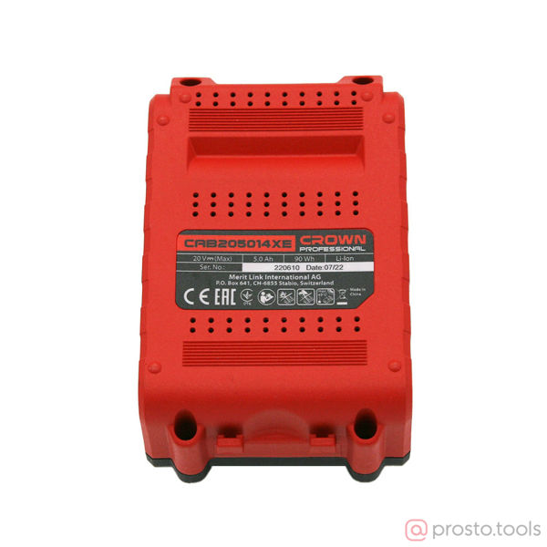 Изображение Аккумулятор 20V 5,0Ач CAB205014XE //CROWN