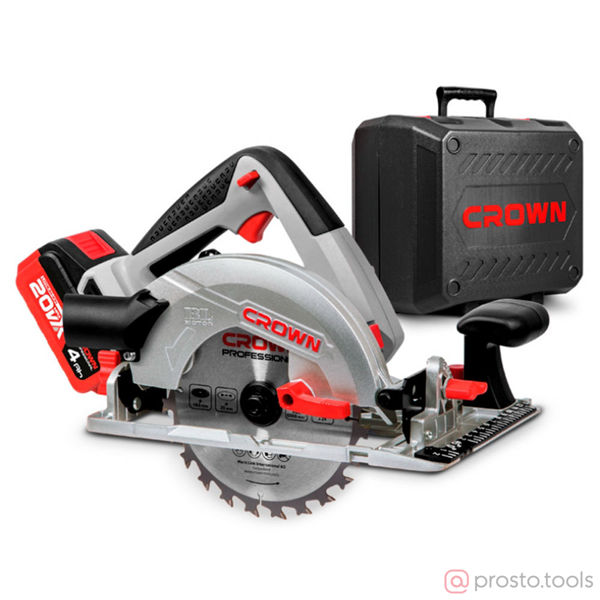 Изображение Пила дисковая акк. 20В 4800об/мин 165мм CT25002-165HX-4 BMC //CROWN