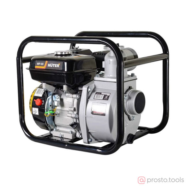 Изображение Мотопомпа бензиновая MP-80 //HUTER