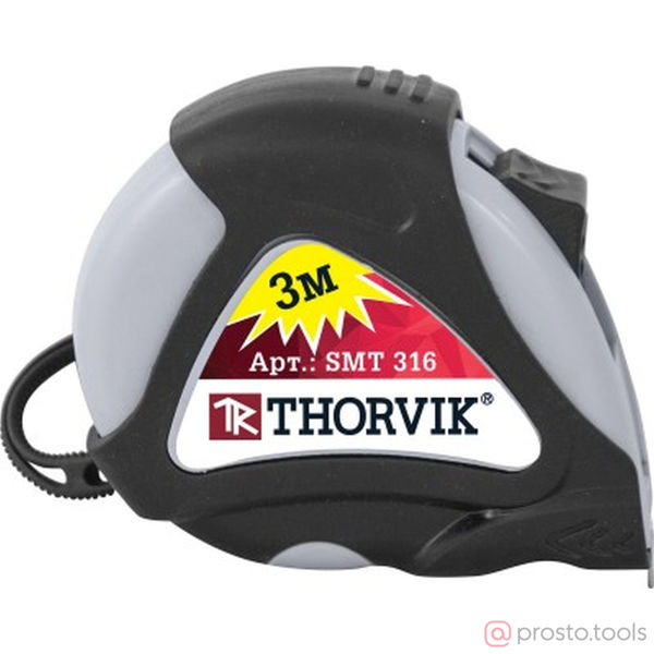 Изображение Рулетка 3м*16мм обрезиненный корпус SMT316 //THORVIK