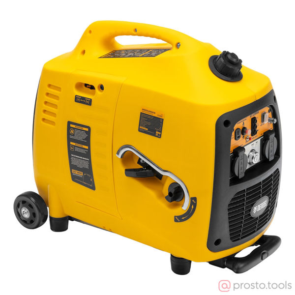 Изображение Генератор бенз. инверт. 3,0/3,2кВт GT-3200iSE, 3,2 кВт, 230 В, бак 6,0 л, эл. старт //DENZEL