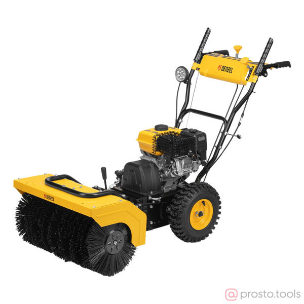 Изображение Снегоуборщик SWB-600, 212cc, ручной старт, функция подметания //DENZEL