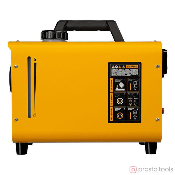 Изображение Пушка тепловая дизельная 5кВт Flame-5, 300 м3/ч, непрямой нагрев, электронный термостат // Denzel