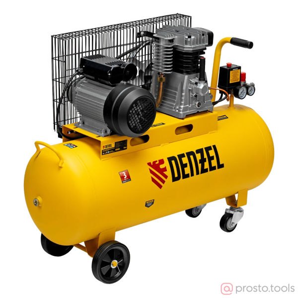 Изображение Компрессор BCI2300/100 2,3 кВт, 400л/мин, 100л //DENZEL