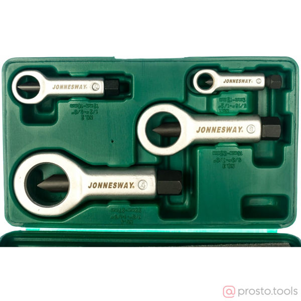 Изображение Набор гайколомов 9-27мм 4 предм. AG010109A //JONNESWAY