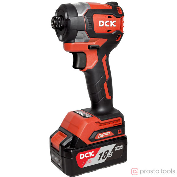 Изображение Винтоверт акк. 208Нм 18В (2х4,0Ач Li-Ion ЗУ) KDPL208 //DCK