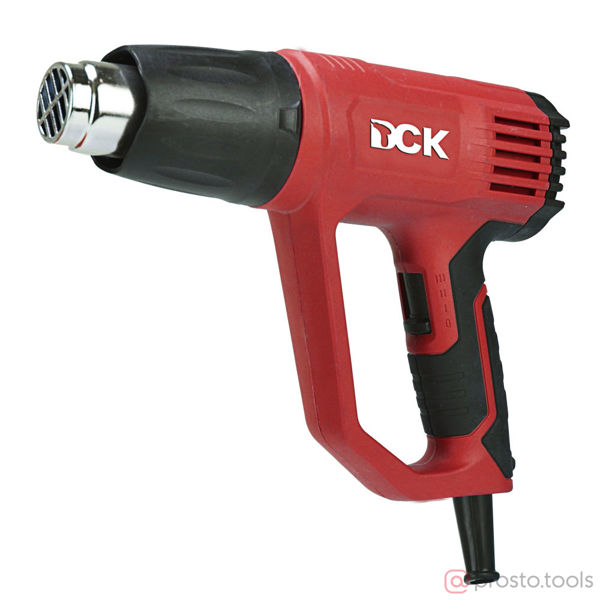 Изображение Фен технический 2000Вт 50-600гр. 210-380л/мин KQB04-2000 //DCK