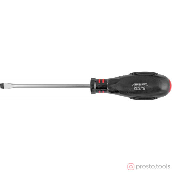 Изображение Отвертка шлицевая 150х8,0 HERCULES D03S8150 //JONNESWAY