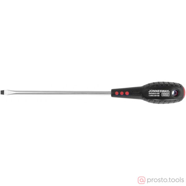 Изображение Отвертка шлицевая 150х5,5 FULL STAR D04S5150 //JONNESWAY