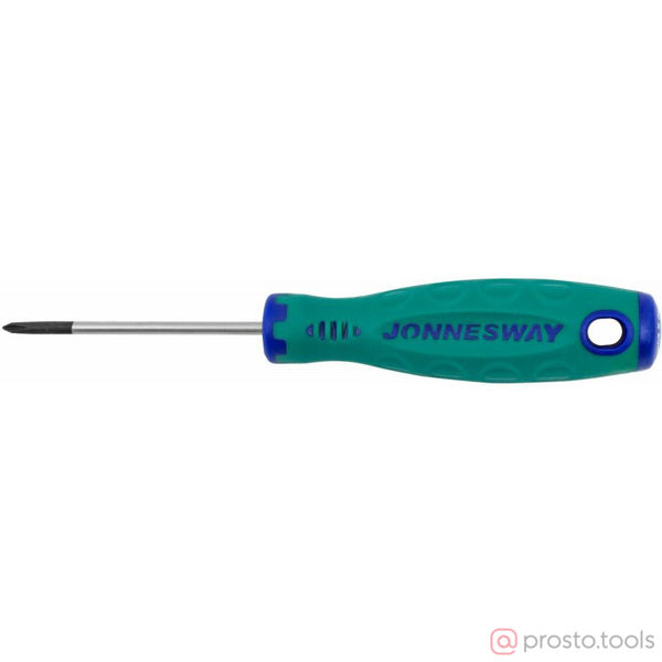 Изображение Отвертка крестовая 60мм PH0 ANTI-SLIP GRIP D71P060 //JONNESWAY