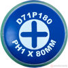 Изображение Отвертка крестовая 80мм PH1 ANTI-SLIP GRIP D71P180 //JONNESWAY