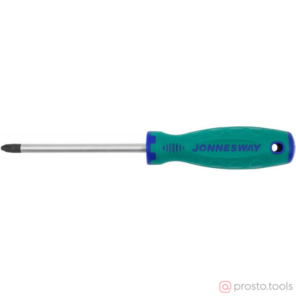 Изображение Отвертка крестовая 125мм PH3 ANTI-SLIP GRIP D71P3125 //JONNESWAY